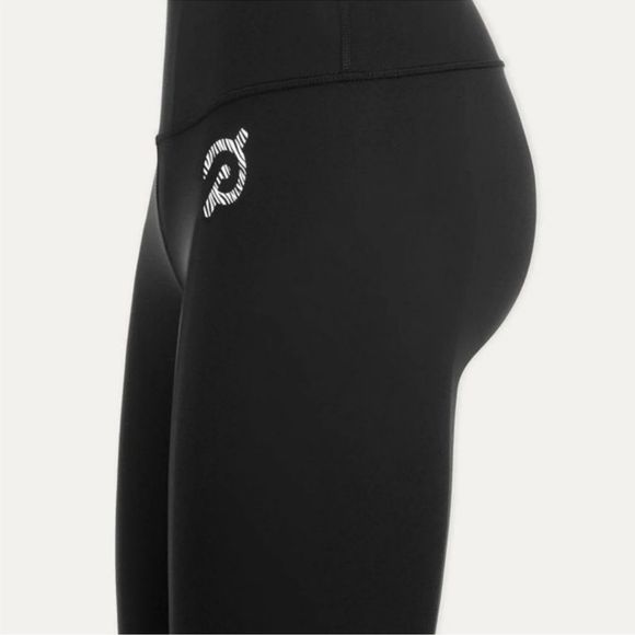 Lululemon X Peloton Wunder Under High Rose Crop Legging Black size 10 - Picture 3 of 12